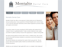 Tablet Screenshot of montaltodental.com